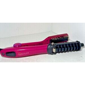 InStyler PINK Rotating 1.25” Hair Straightener Curler Hot Iron IS1001.1 WORKS